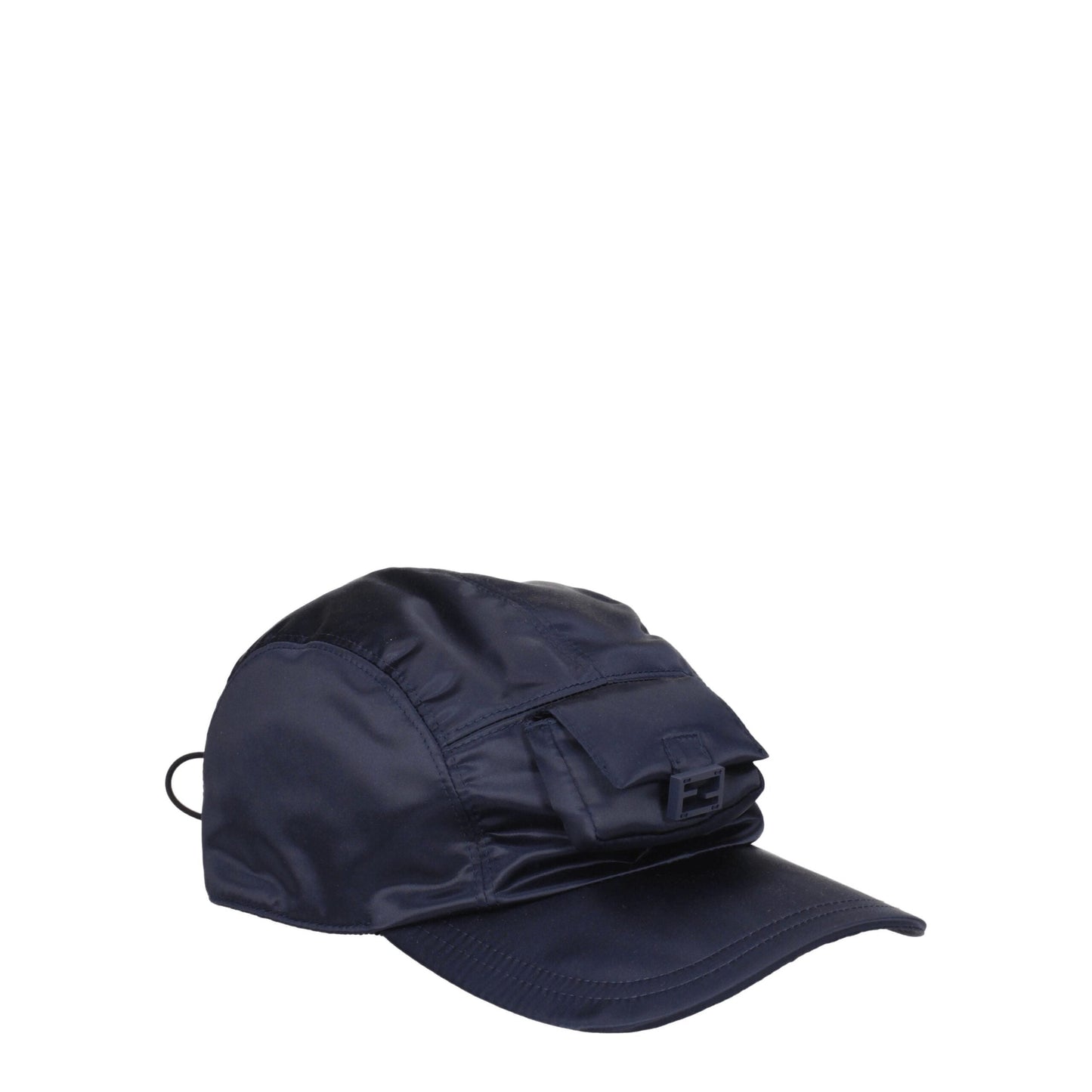 Fendi Blue Polyamide Caps (Baseball Hat)