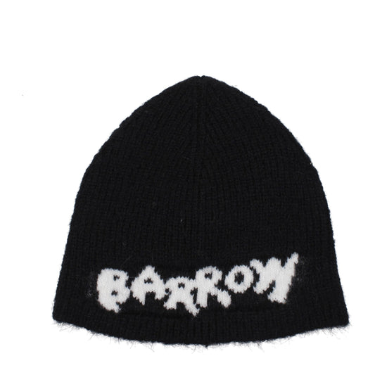 Barrow Black Marabou Beanie