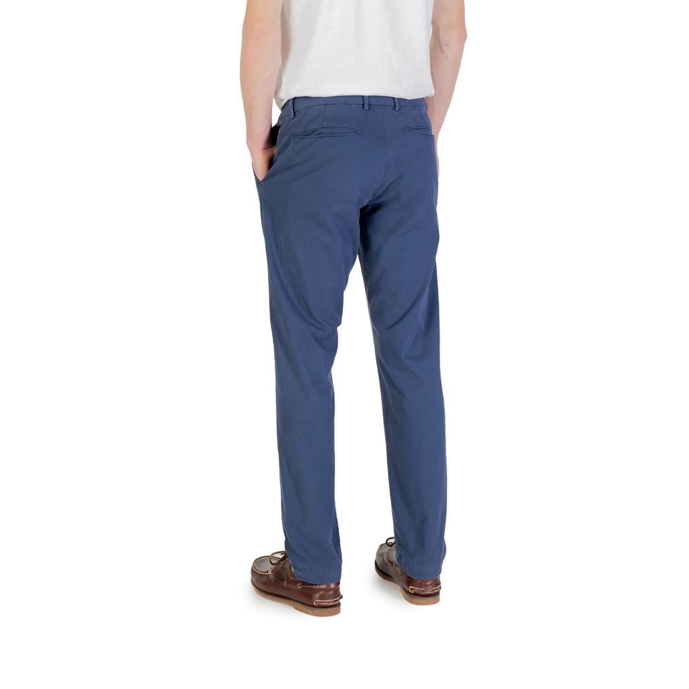 Borghese Blue Cotton Skinny Pant