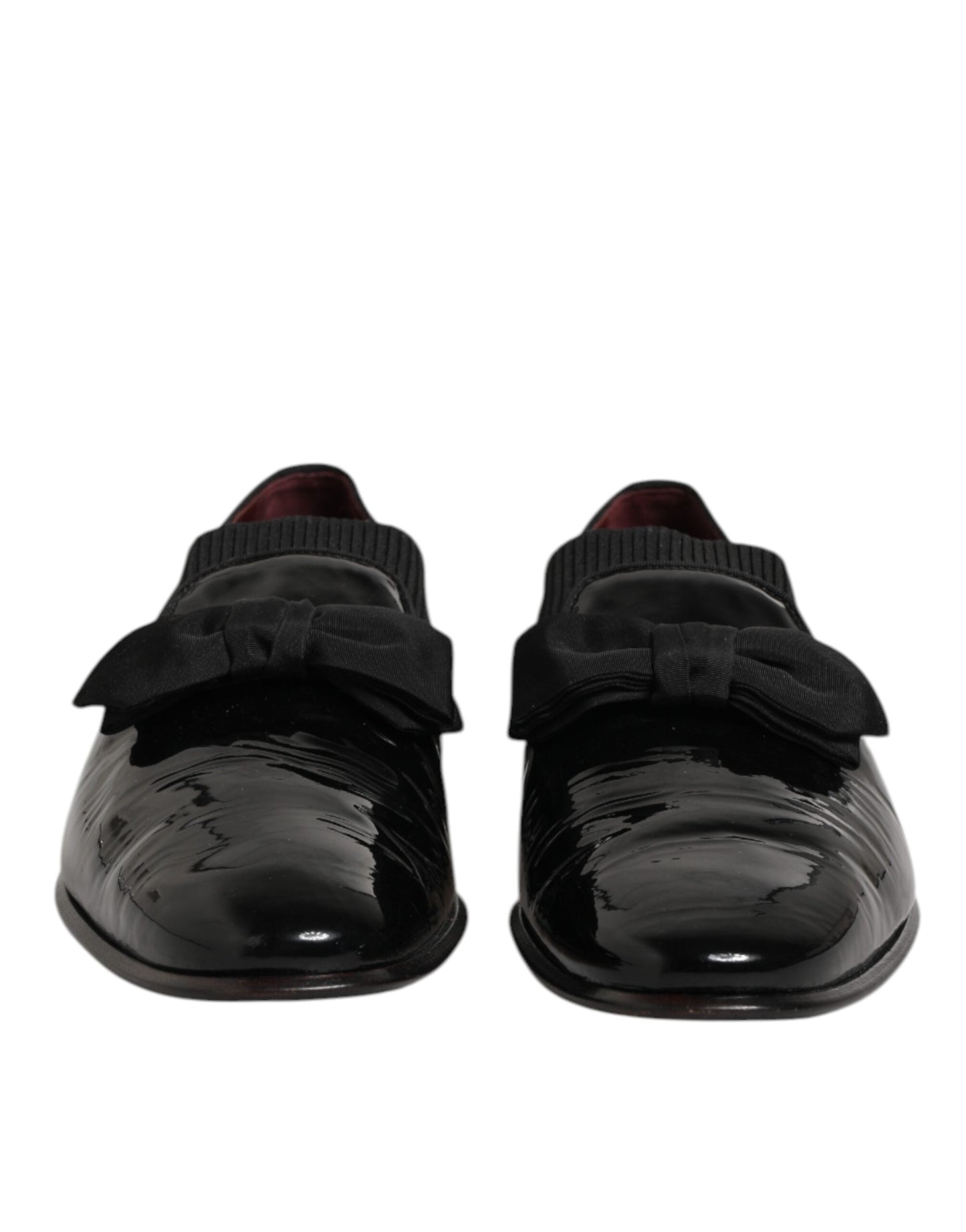 Dolce & Gabbana Leather Loafers Men Formal Dress Shoes