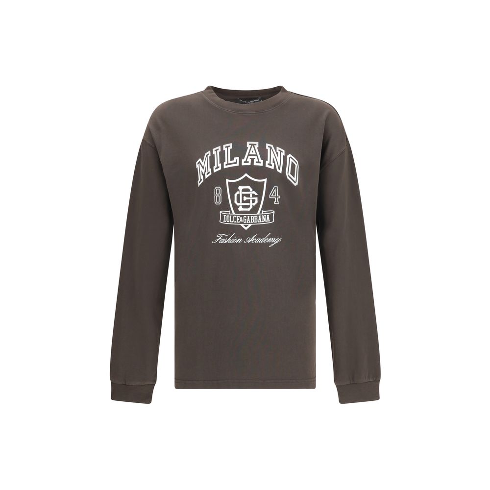 Dolce & Gabbana Cotton Long-Sleeve T-Shirt
