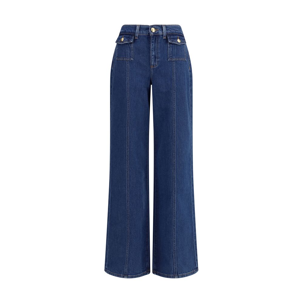 7FOR Lotta High-Waisted Jeans
