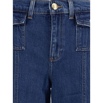 7FOR Lotta High-Waisted Jeans
