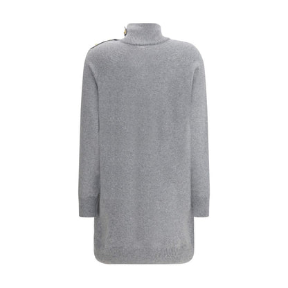 Balmain Short Cashmere Sweater Dress