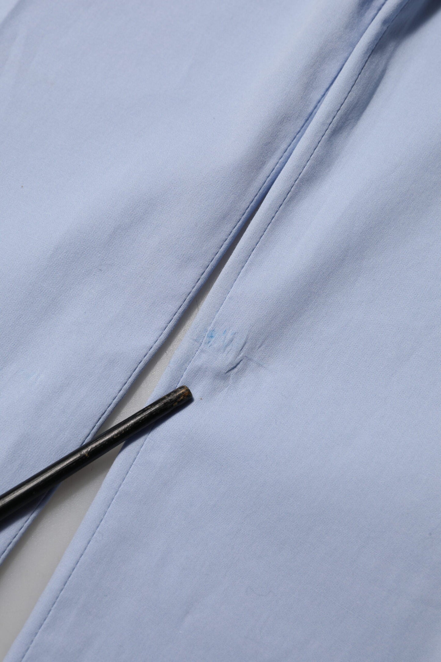 Dolce & Gabbana Light Blue Cotton Stretch Tapered Men Trouser Pants