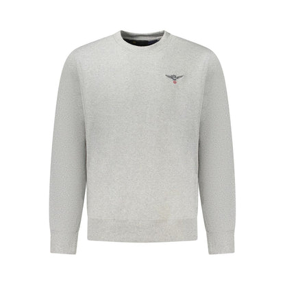 Accademia Militare Gray Cotton Men's Sweater