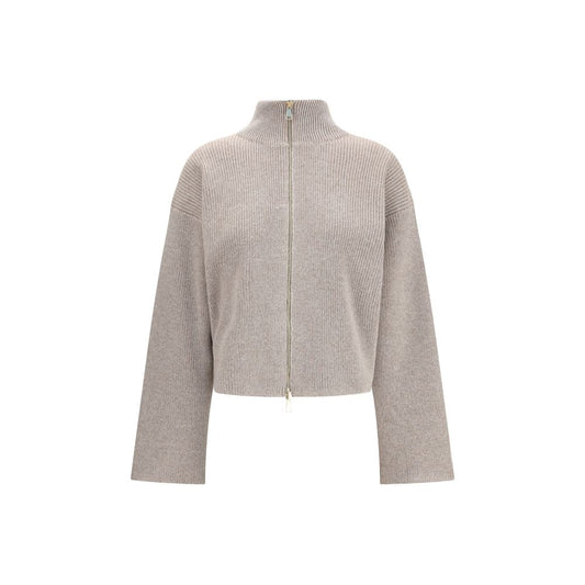 Fabiana Filippi Reversible Platinum Mohair Jacket