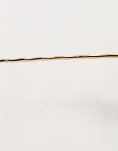 Dolce & Gabbana DG6131 Plissé Brown Butterfly Square Shades Sunglasses