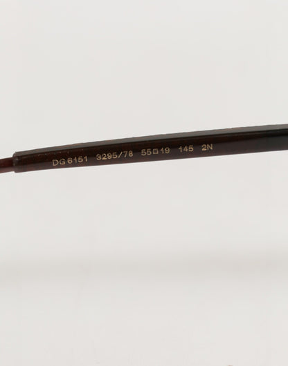 Dolce & Gabbana DG6151 Brown Unisex Square Lens Shades Eyewear Sunglasses