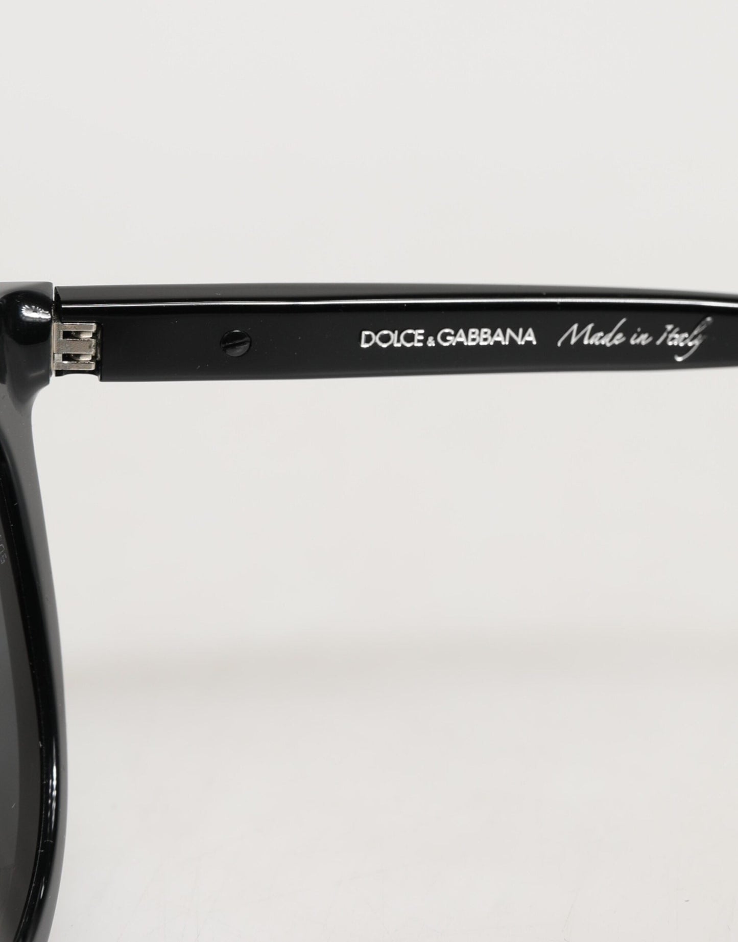 Dolce & Gabbana DG4281 Black Round Frame Full Rim Eyewear Sunglasses