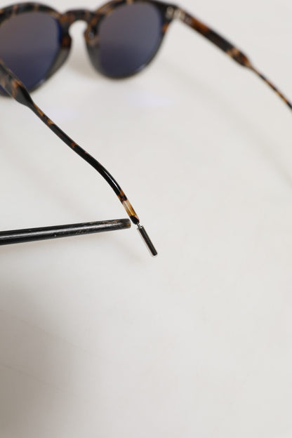 Dolce & Gabbana DG4334B Brown Tortoiseshell Round Frame Shades Sunglasses