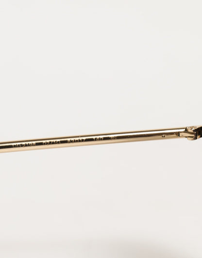 Dolce & Gabbana DG2198 Brown Leopard Print Gradient Round Sunglasses