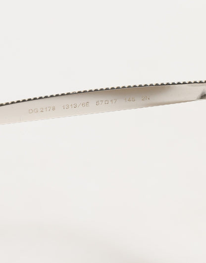 Dolce & Gabbana DG2178 Gold Metal Cat Eye Gradient Eyewear Sunglasses