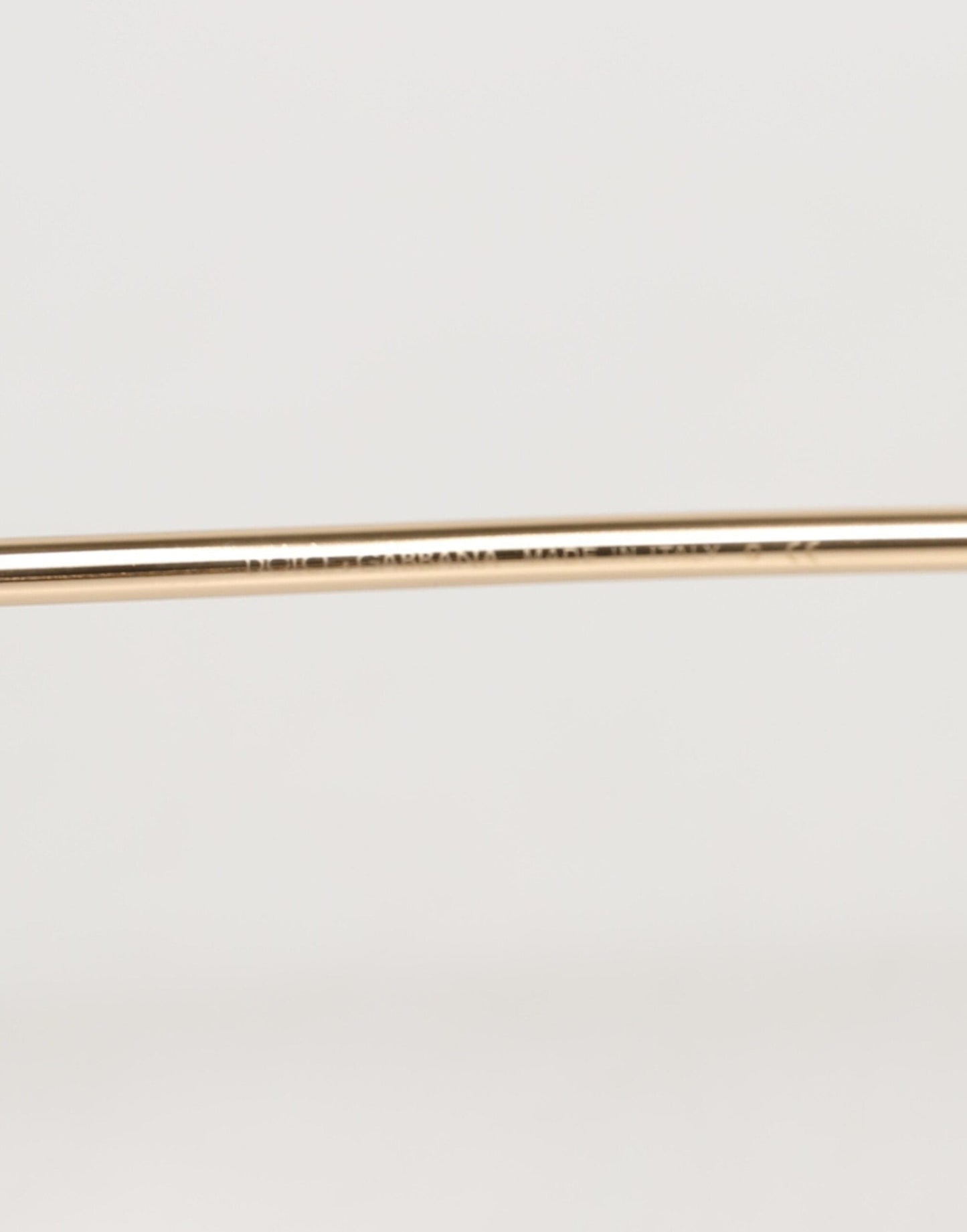 Dolce & Gabbana Pink Gold Metal Round Shades Eyewear Sunglasses