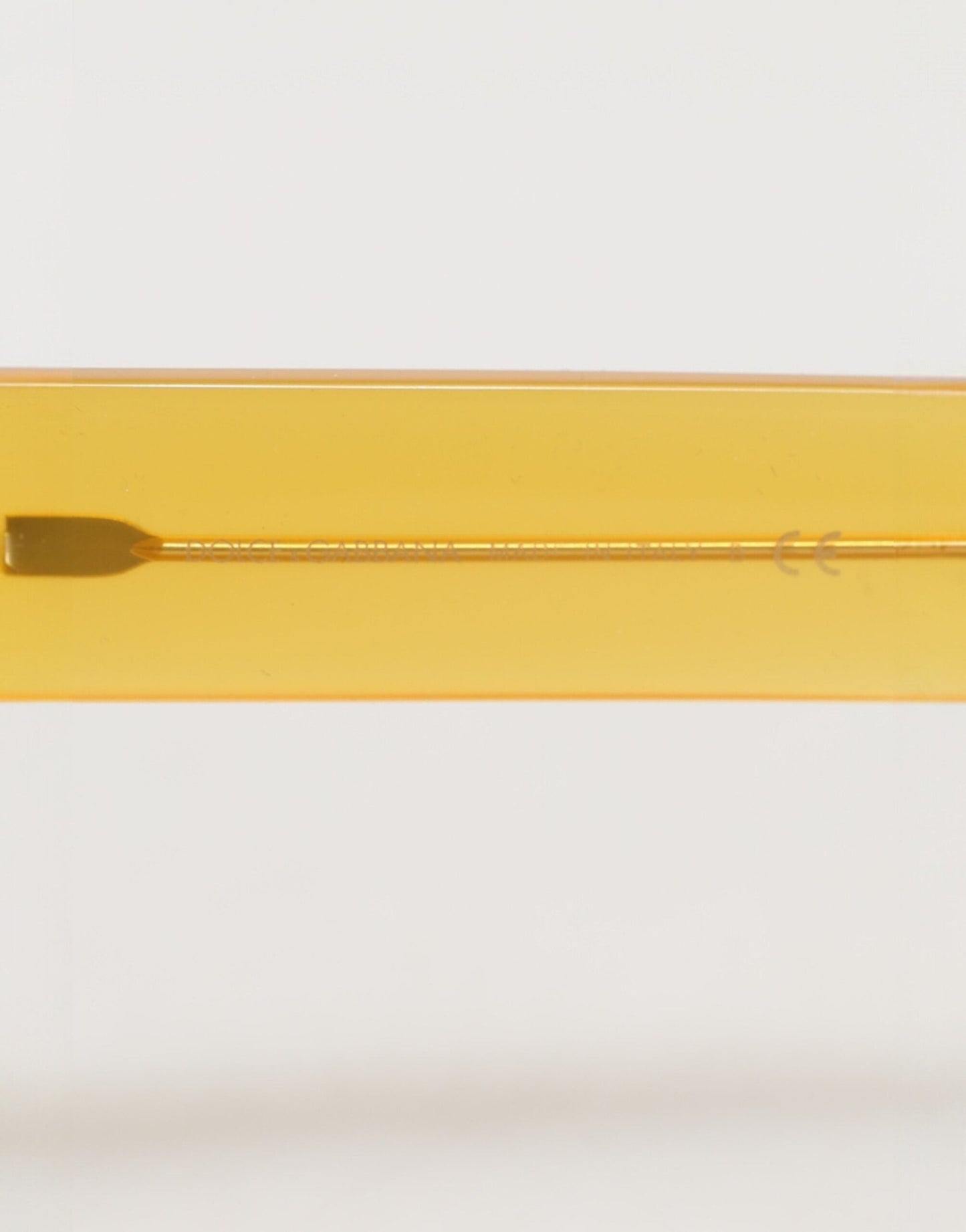 Dolce & Gabbana Yellow Acetate Eccentric Sartorial Sunglasses