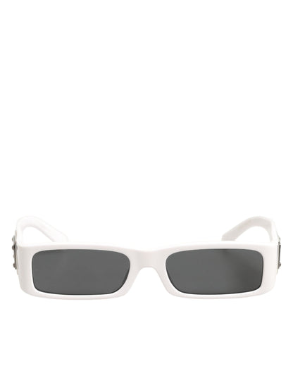 Dolce & Gabbana White Frame Re-Edition Shades Eyewear Sunglasses