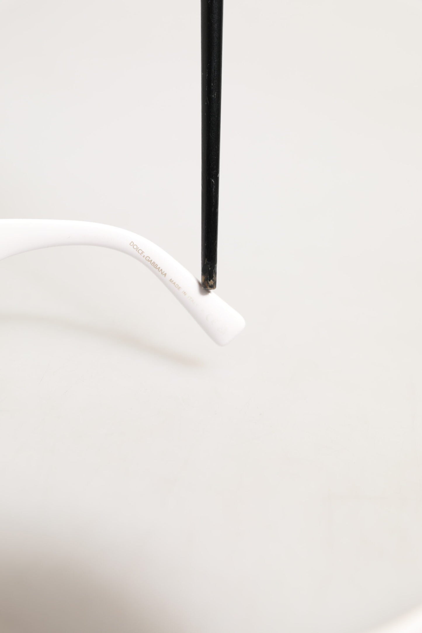 Dolce & Gabbana White Frame Re-Edition Shades Eyewear Sunglasses