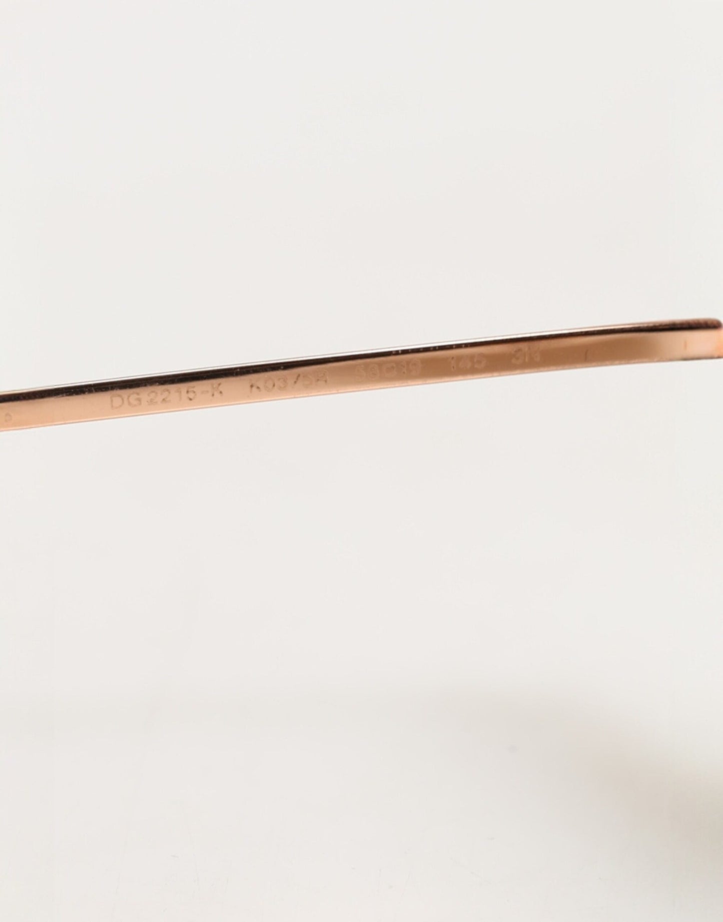 Dolce & Gabbana DG2215K Gold Metal Round Shades Eyewear Sunglasses