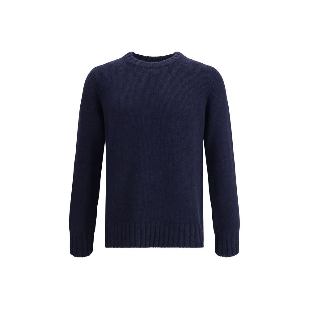 Aragona Cashmere Crewneck Wool Sweater