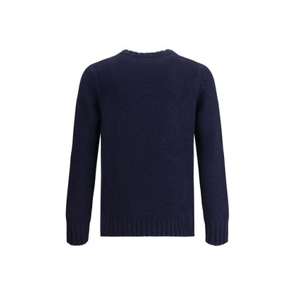 Aragona Cashmere Crewneck Wool Sweater