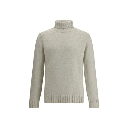 Aragona Cashmere Braided-knit Turtleneck Sweater