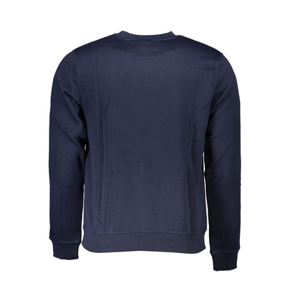 Gianmarco Venturi Blue Cotton Sweatshirt