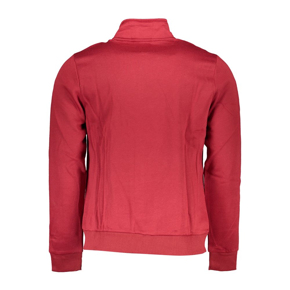 Gianmarco Venturi Red Cotton Sweatshirt