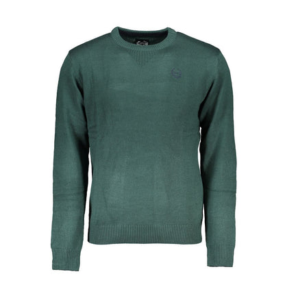 Gianmarco Venturi Green Cotton Sweater