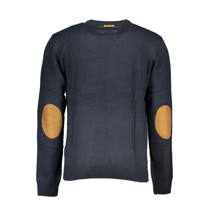 Gianmarco Venturi Blue Cotton Sweater