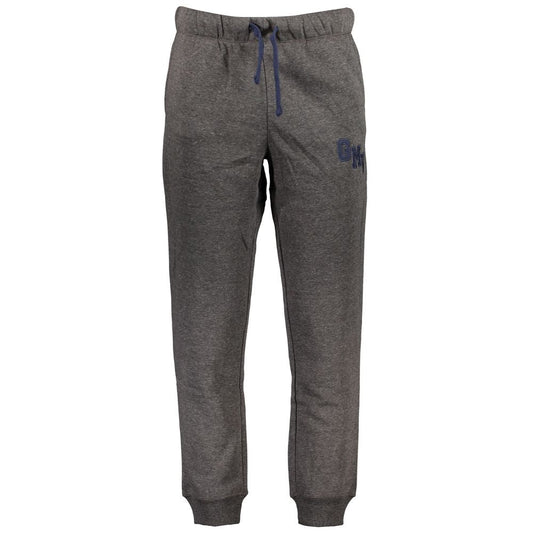 Gianmarco Venturi Gray Cotton Pant