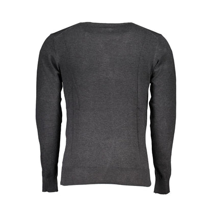Gianmarco Venturi Gray Viscose Sweater