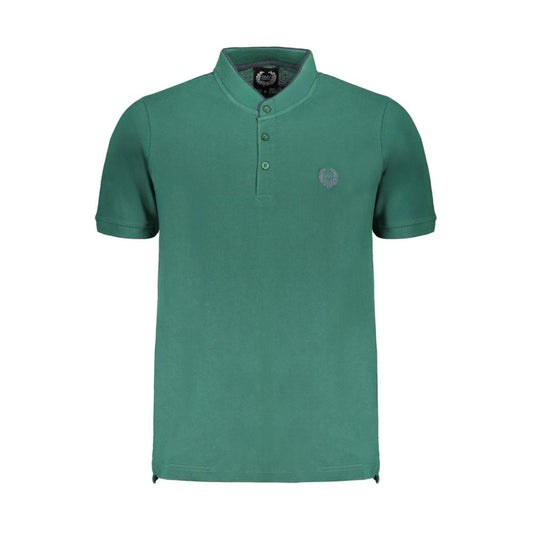 Gianmarco Venturi Green Cotton Polo Shirt