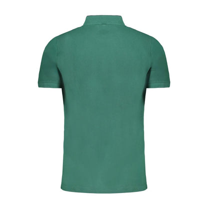 Gianmarco Venturi Green Cotton Polo Shirt