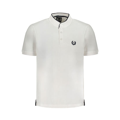 Gianmarco Venturi White Cotton Polo Shirt
