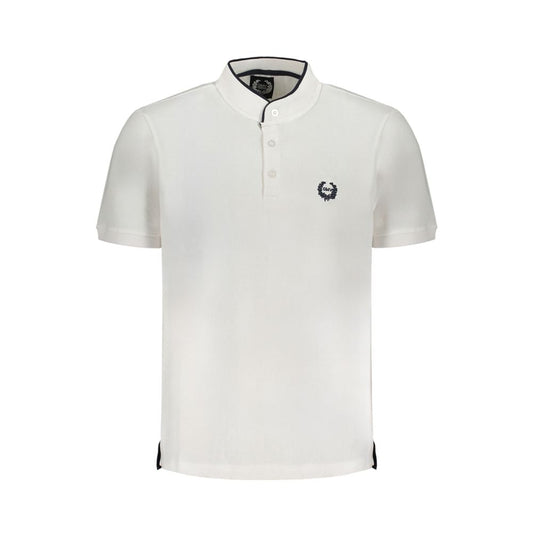 Gianmarco Venturi White Cotton Polo Shirt