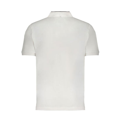 Gianmarco Venturi White Cotton Polo Shirt