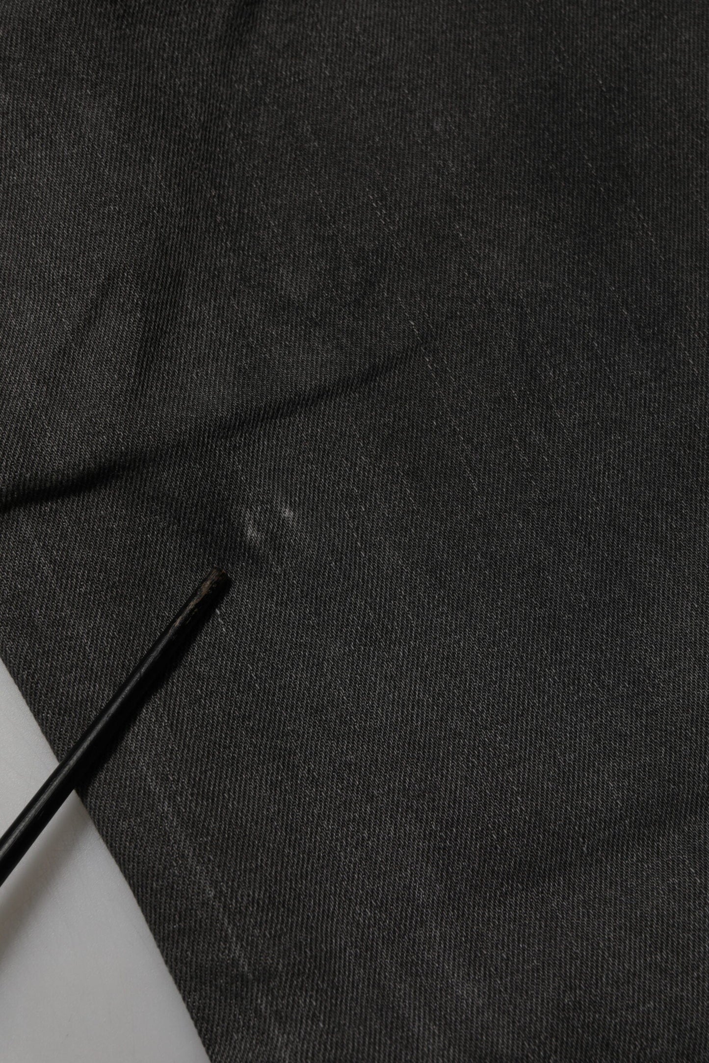 Dolce & Gabbana Dark Gray Cotton Skinny Men Denim Jeans