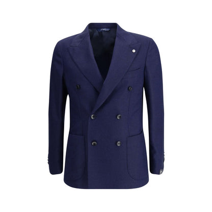 Gi Capri Double-Breasted Jacket in Virgin Wool