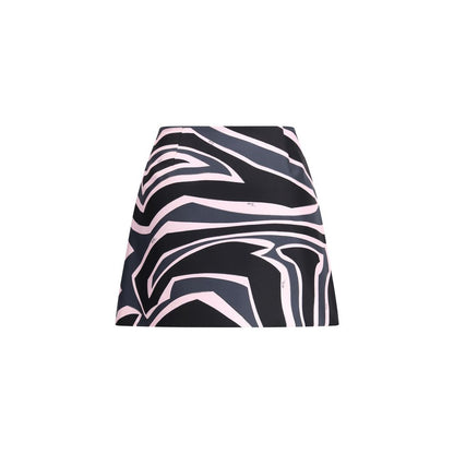 Emilio Pucci Wrap mini Skirt with Marmo print