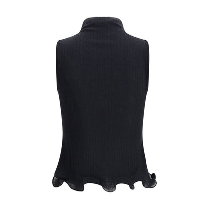 Fendi Sleeveless Virgin Wool Top
