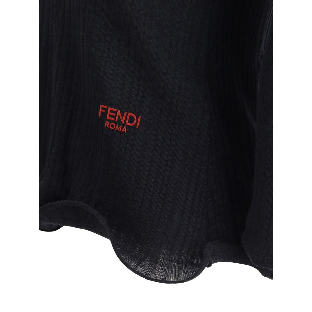Fendi Long-sleeved Virgin Wool top