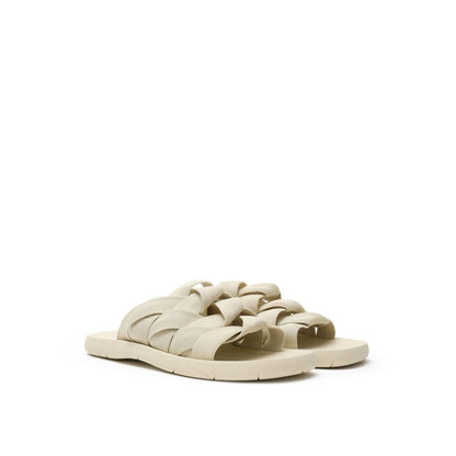 Bottega Veneta Beige Fabric Slipper