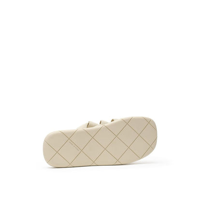 Bottega Veneta Beige Fabric Slipper