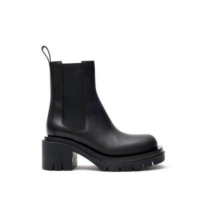 Bottega Veneta Black Leather Boot