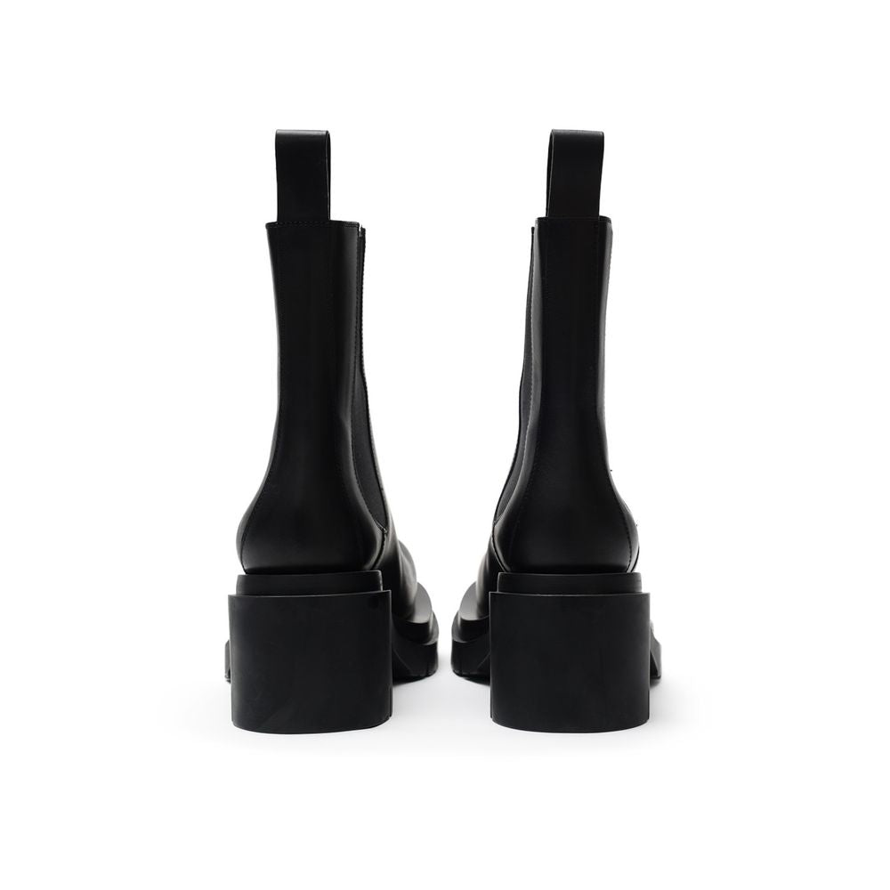 Bottega Veneta Black Leather Boot