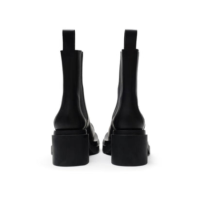 Bottega Veneta Black Leather Boot
