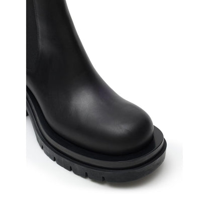 Bottega Veneta Black Leather Boot