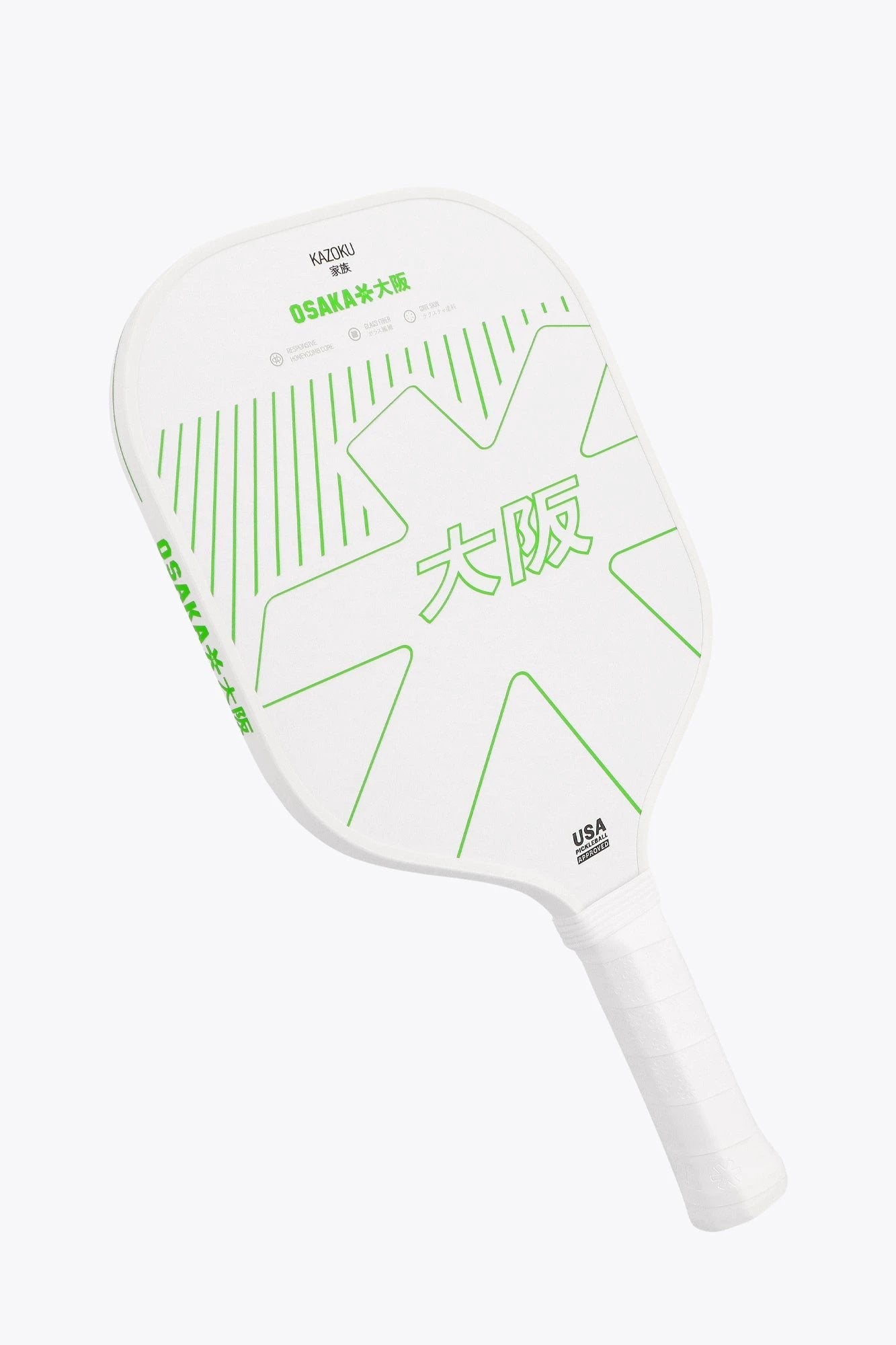 Osaka Pickleball Paddle Kazoku | Iconic White