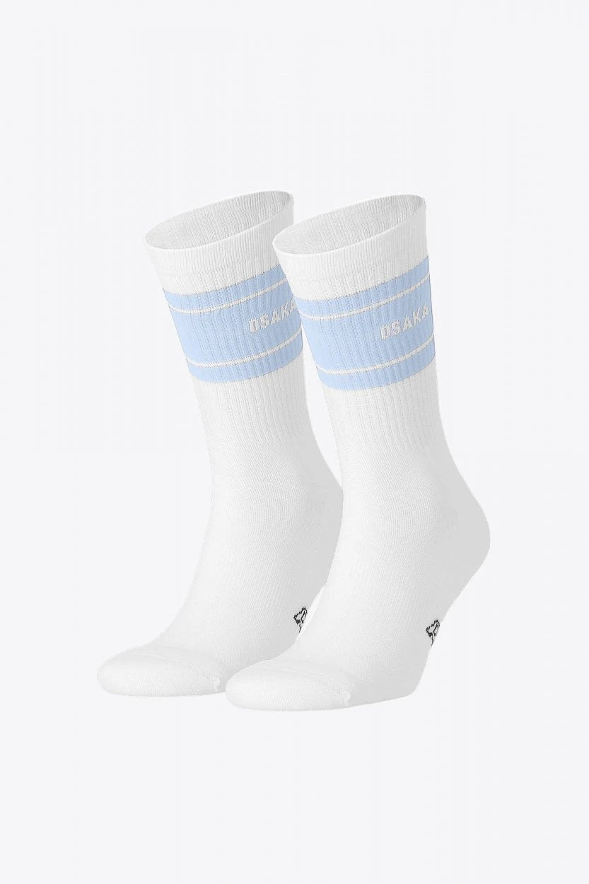 Osaka Colourway Socks Duo Pack | Sky Blue