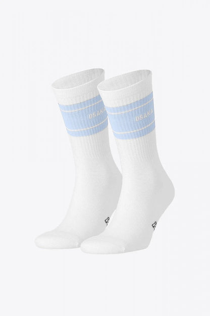 Osaka Colourway Socks Duo Pack | Sky Blue